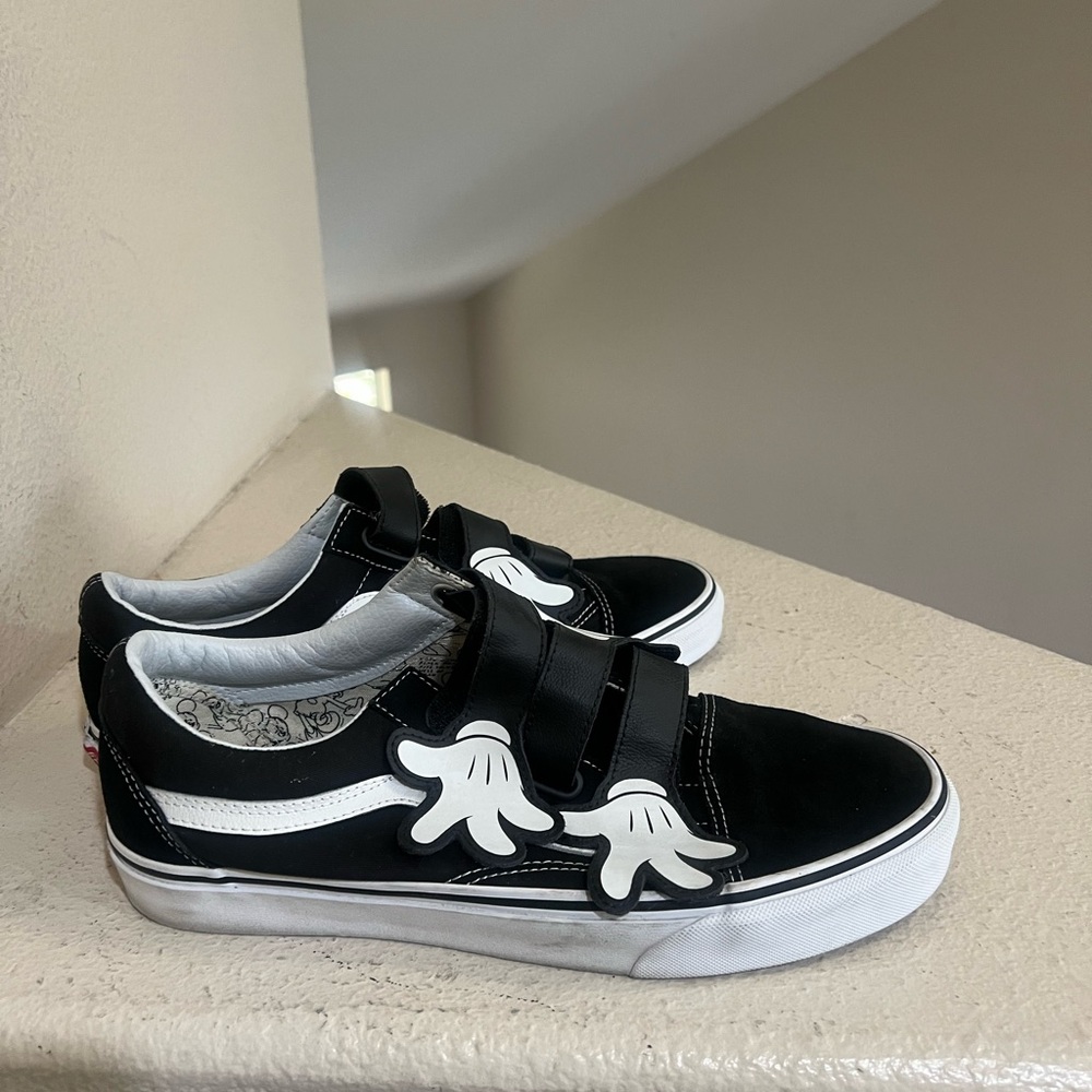 Vans Black and White Sneakers
